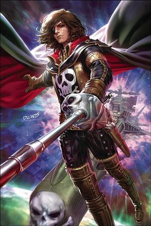 Space Pirate Captain Harlock issue 3-F Derrick Chew 1:10 Virgin Cover