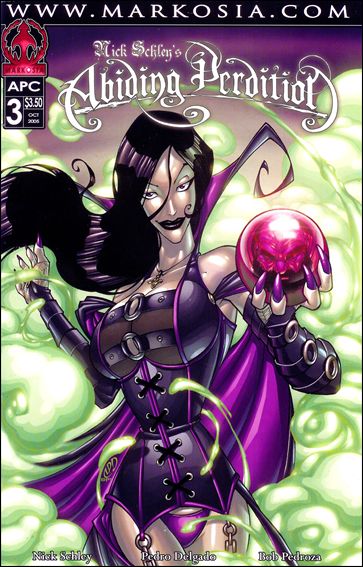 Nick Schley's Abiding Perdition issue 3 Pedro Delgado Cover