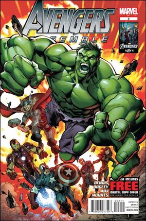 Avengers Assemble (2012) issue 2 Mark Bagley Cover