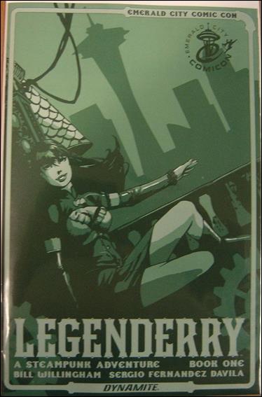 Legenderry: A Steampunk Adventure issue 1-V Joe Benitez Emerald City Comicon Cover