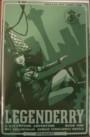 Legenderry: A Steampunk Adventure issue 1-V Joe Benitez Emerald City Comicon Cover