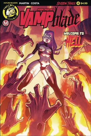Vampblade Season 3 issue 6 Marcello Costa Standard Cover