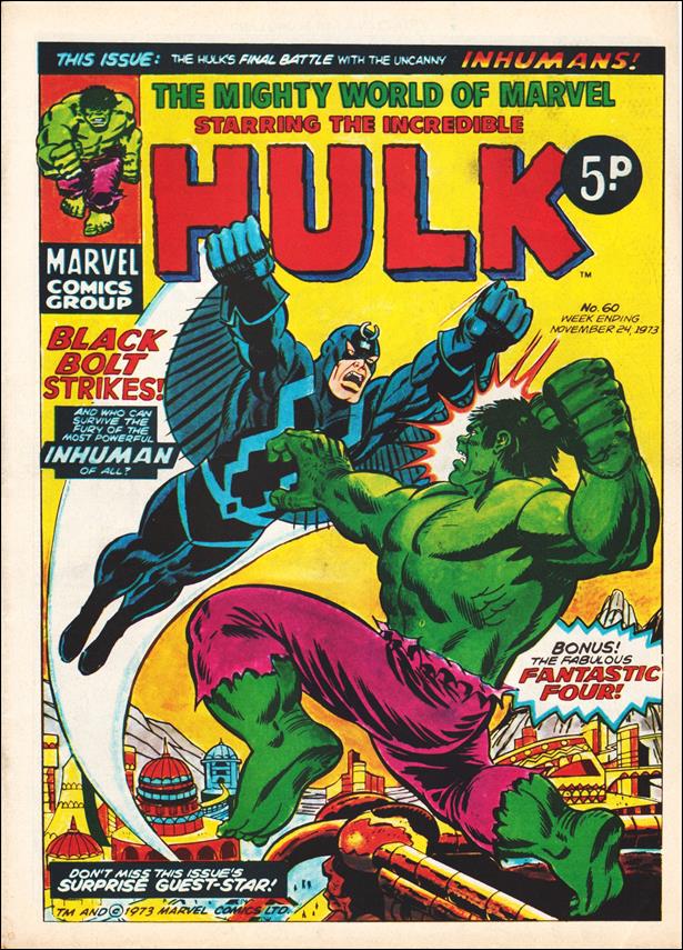 Mighty World of Marvel (UK) (1972) issue 60
