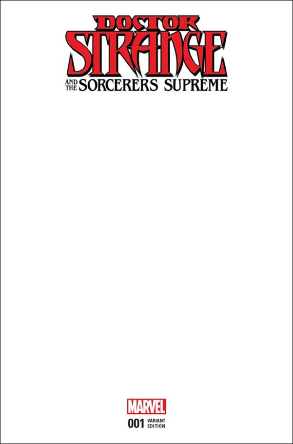 Doctor Strange and the Sorcerers Supreme issue 1-I Blank/Sketch Cover