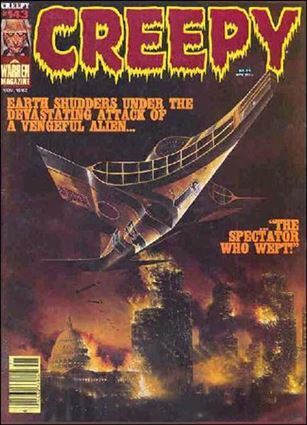 Creepy issue 143 Tony Roberts Cover