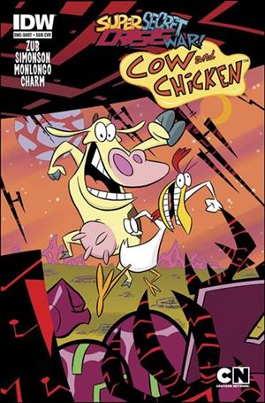 Super Secret Crisis War! Cow & Chicken issue 1-B Ethen Beavers Subscription Cover