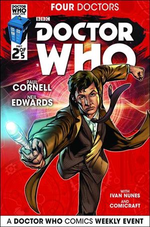 Doctor Who Event 2015: Four Doctors issue 2 Neil Edwards Cover