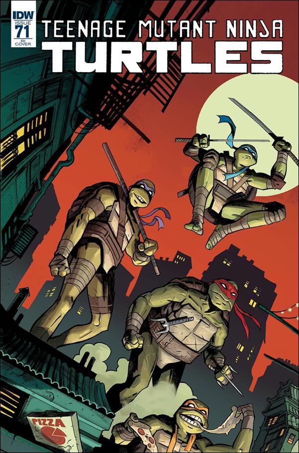 Teenage Mutant Ninja Turtles (2011) issue 71-C Dylan Burnett 1:10 Cover