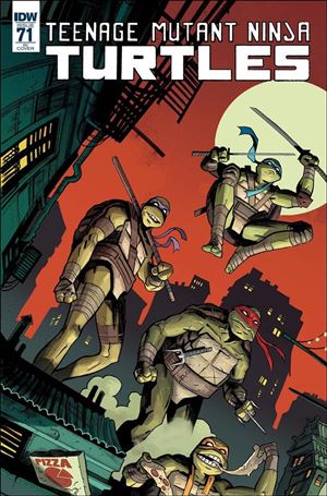 Teenage Mutant Ninja Turtles (2011) issue 71-C Dylan Burnett 1:10 Cover