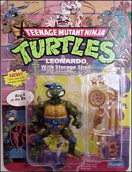 Teenage Mutant Ninja Turtles (1988) figure 38 Leonardo with Storage Shell