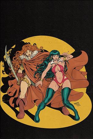 Vampirella / Red Sonja issue 12-T Will Robson Virgin Cover