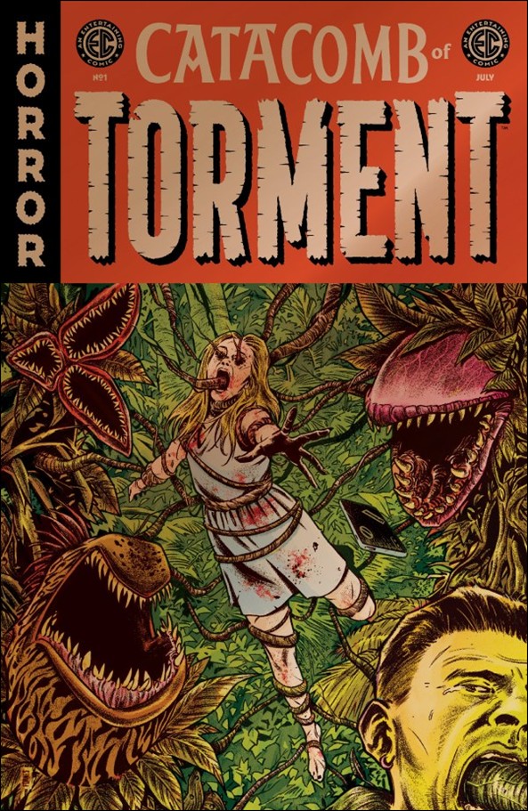 Catacomb of Torment issue 1-C Jorge Fornés Foil Cover