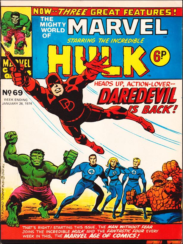 Mighty World of Marvel (UK) (1972) issue 69