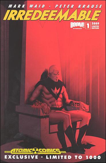 Irredeemable issue 1-E Atomic Comics Barry Kitson Cover 1/1000