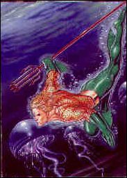 DC Master Series (Base Set) card 70 Aquaman