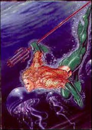 DC Master Series (Base Set) card 70 Aquaman
