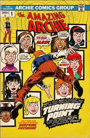 Archie: The Decision issue 1-E Nuno Pereira Retailer Exclusive Metal Homage Cover