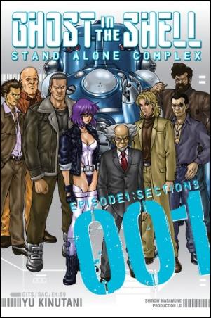 Ghost in the Shell: Stand Alone Complex issue 1 Section 9
