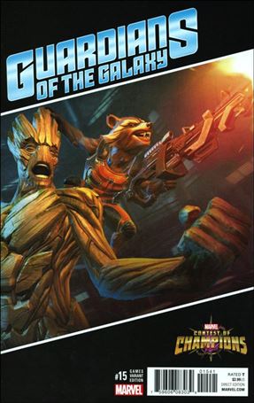 Guardians of the Galaxy (2015)  issue 15-F 1:10 Contest of Champions Game Cover