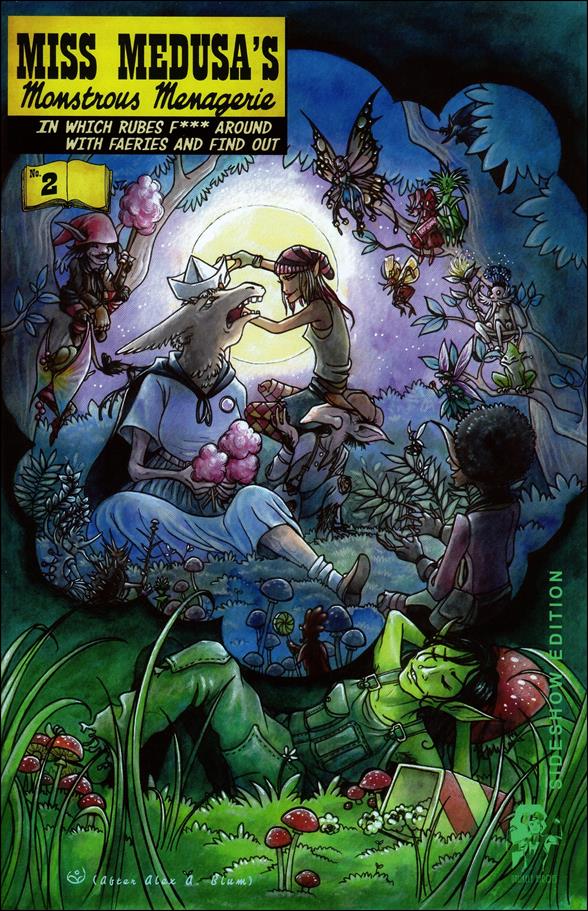 Miss Medusa's Monstrous Menagerie issue 2-B Johannes Chazot Sideshow Edition