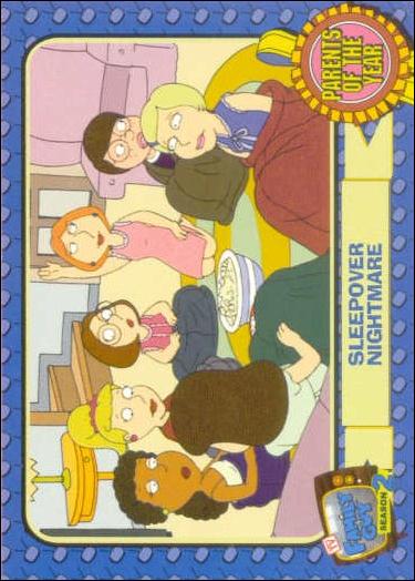 Family Guy Season Two (Base Set) card 65 Sleepover Nightmare