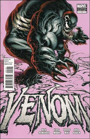 Venom (2011) issue 1-F Joe Quesada Pink Cover (4th Printing)