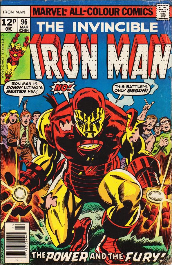 Iron Man (1968) issue 96-B UK Price Cover