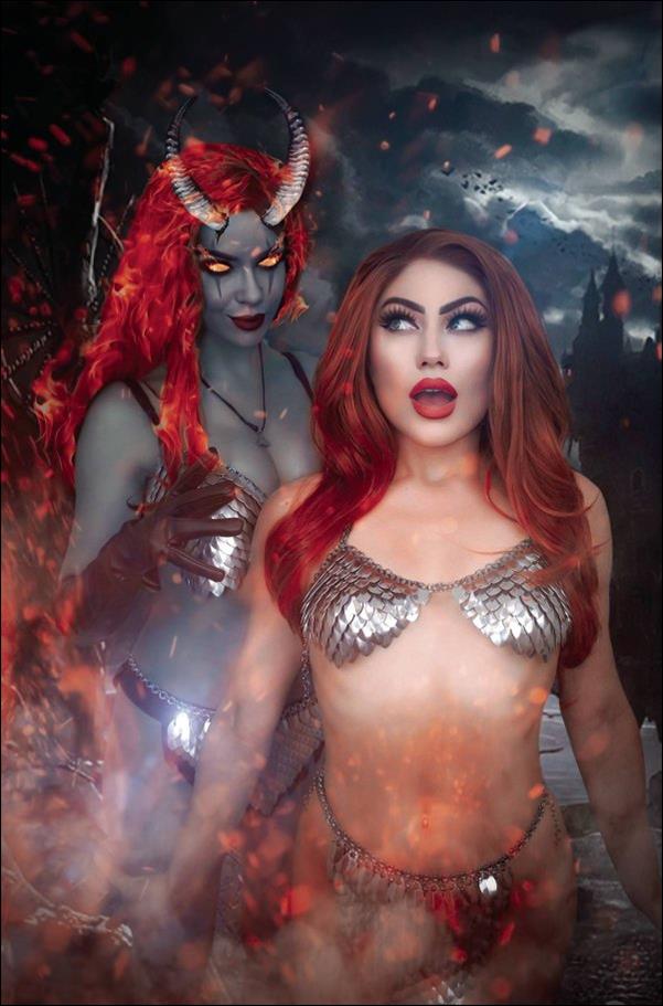 Red Sonja / Hell Sonja issue 1-J 1:25 Cosplay Virgin Photo Cover