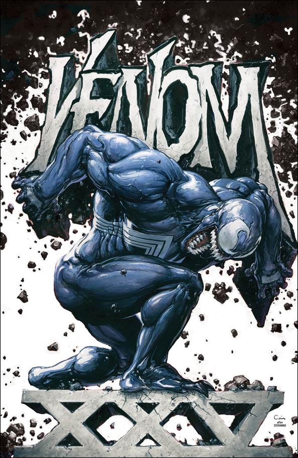 Venom (2018) issue 25-UH Clayton Crain KRS/Black Flag White Cover 1/1000