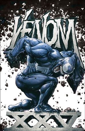 Venom (2018) issue 25-UH Clayton Crain KRS/Black Flag White Cover 1/1000