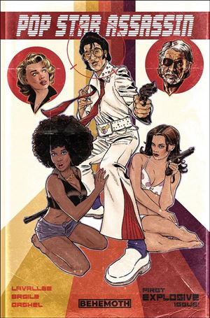Pop Star Assassin issue 1-F Mack Chater Cover