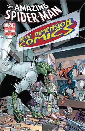 Amazing Spider-Man (1963) issue 666-TF New Dimension Comics Store Cover 1/1000