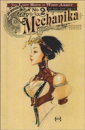 Lady Mechanika: The Lost Boys of West Abbey issue 2-C 1:10 Sketch Cover