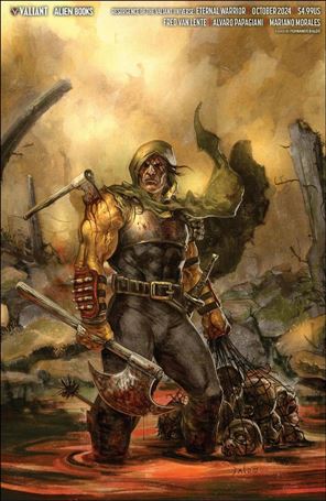 Resurgence: Eternal Warrior issue nn-F Fernando Baldo Virgin Cover