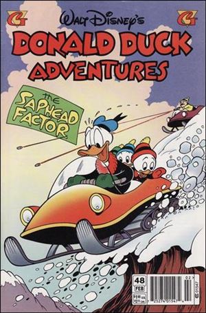 Walt Disney's Donald Duck Adventures (1987) Cover Image 2