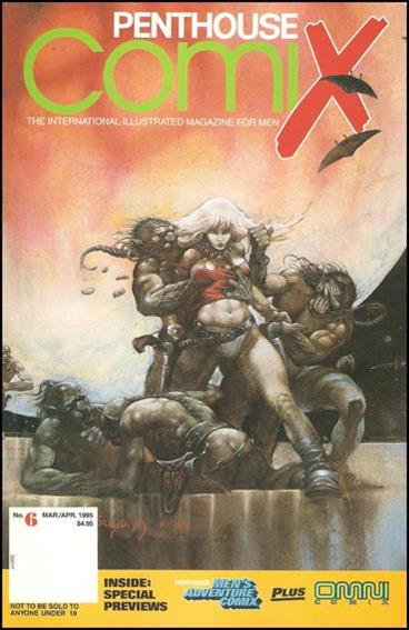 Penthouse Comix issue 6-B Comic Book Sized Direct Edition