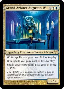 Magic the Gathering: Dissension (Base Set) card 112 Grand Arbiter Augustin IV