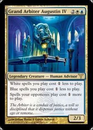 Magic the Gathering: Dissension (Base Set) card 112 Grand Arbiter Augustin IV