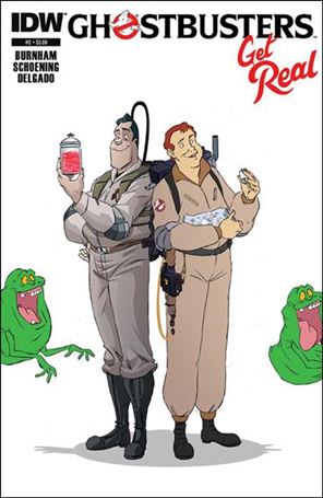 Ghostbusters: Get Real issue 2 Dan Schoening Cover