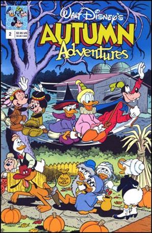 Walt Disney's Autumn Adventures Cover Image 2