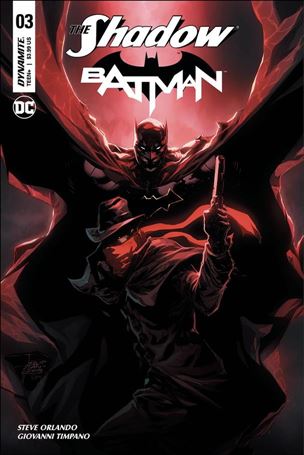 Shadow / Batman issue 3-D Philip Tan Cover