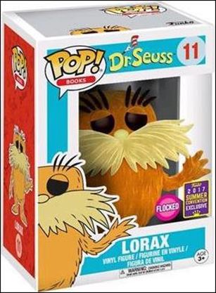 POP! Books figure 11-B Lorax (Flocked) Summer Convention Exclusive