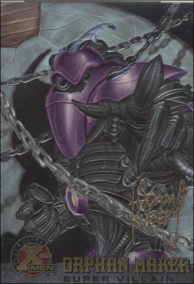 1996 Fleer Ultra X-Men All Chromium (Gold Signature Parallel Base Set) card 73 Orphan Maker