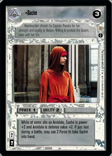 Star Wars: Coruscant Limited (Base Set) card 121 Sache