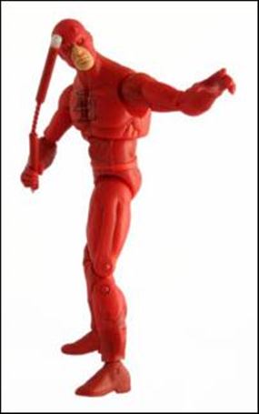 Marvel Universe (Series 1) figure 008-B Daredevil (Red Costume) - Loose