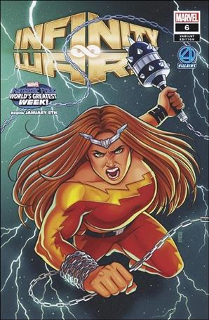 Infinity Wars issue 6-C Jen Bartel Fantastic Four Villains Cover
