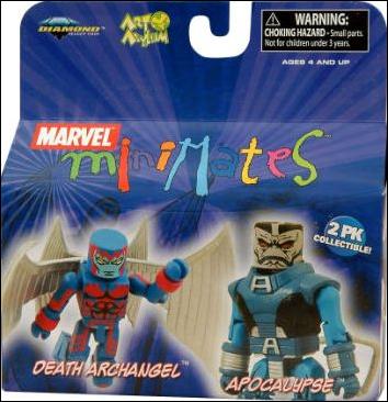Marvel Minimates figure 54 Death Archangel and Apocalypse