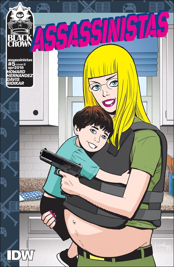 Assassinistas issue 5-B Jim Rugg Cover