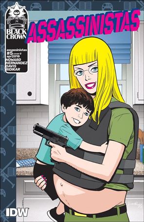 Assassinistas issue 5-B Jim Rugg Cover