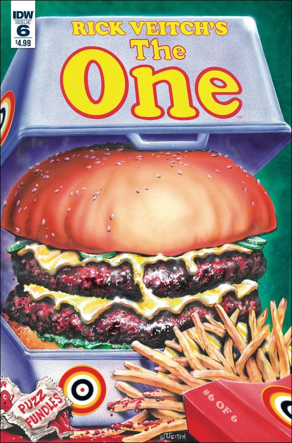 Rick Veitch's The One  issue 6 Rick Veitch Cover